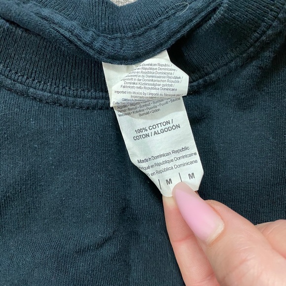 Cotton black tee - Picture 3 of 3